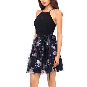 BLONDIE NITES- Glitter Mesh Dress